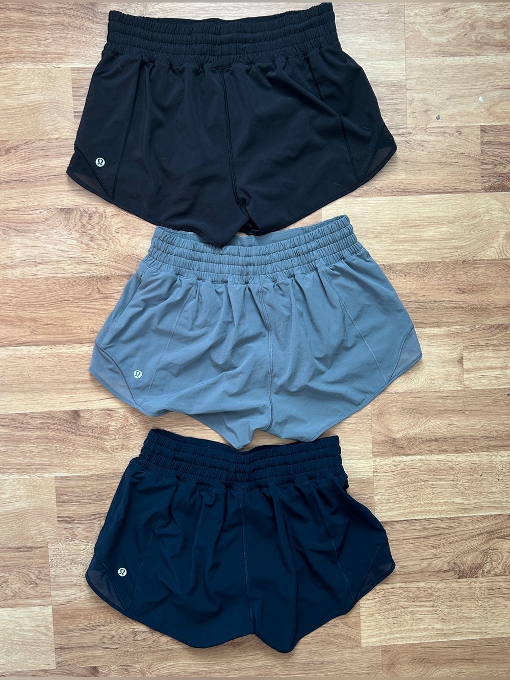 3 Pairs of Hotty Hot Lululemon Shorts